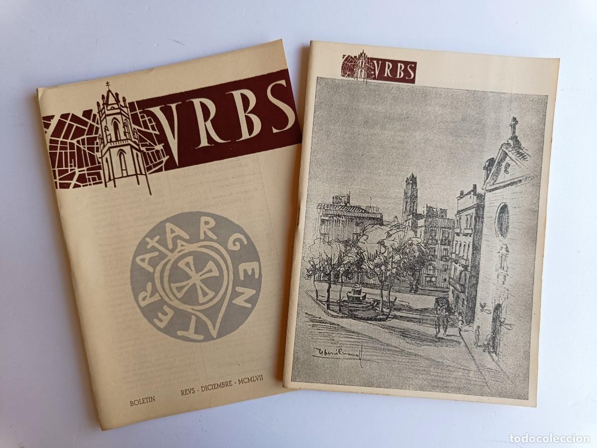 Coleccionismo de revistas y peri&oacute;dicos: REVISTA URBS - REUS - NUMERO 87 - DICIEMBRE 1957 - DISPONGO DE OTROS NUMEROS DE REVISTAS URBS.