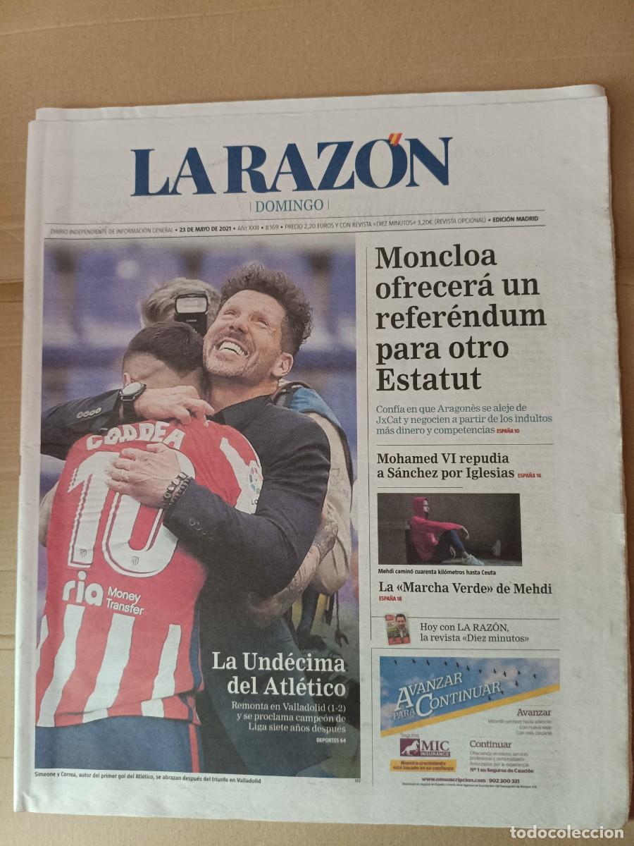 Collection Magazines and Newspapers: La Raz&oacute;n 23 de mayo de 2021