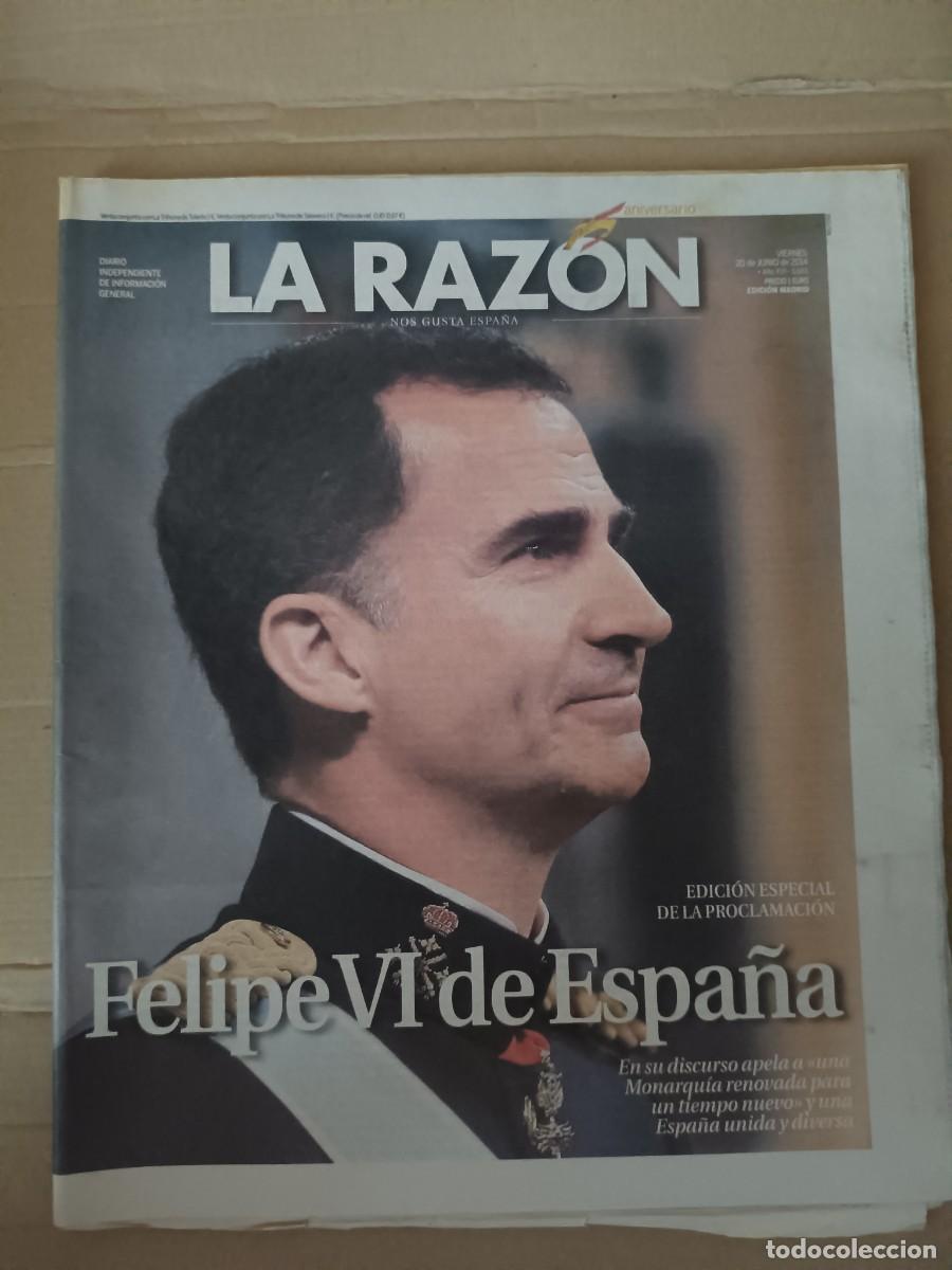 Coleccionismo de revistas y peri&oacute;dicos: La Raz&oacute;n, correspondiente al viernes 20 de junio de 2014