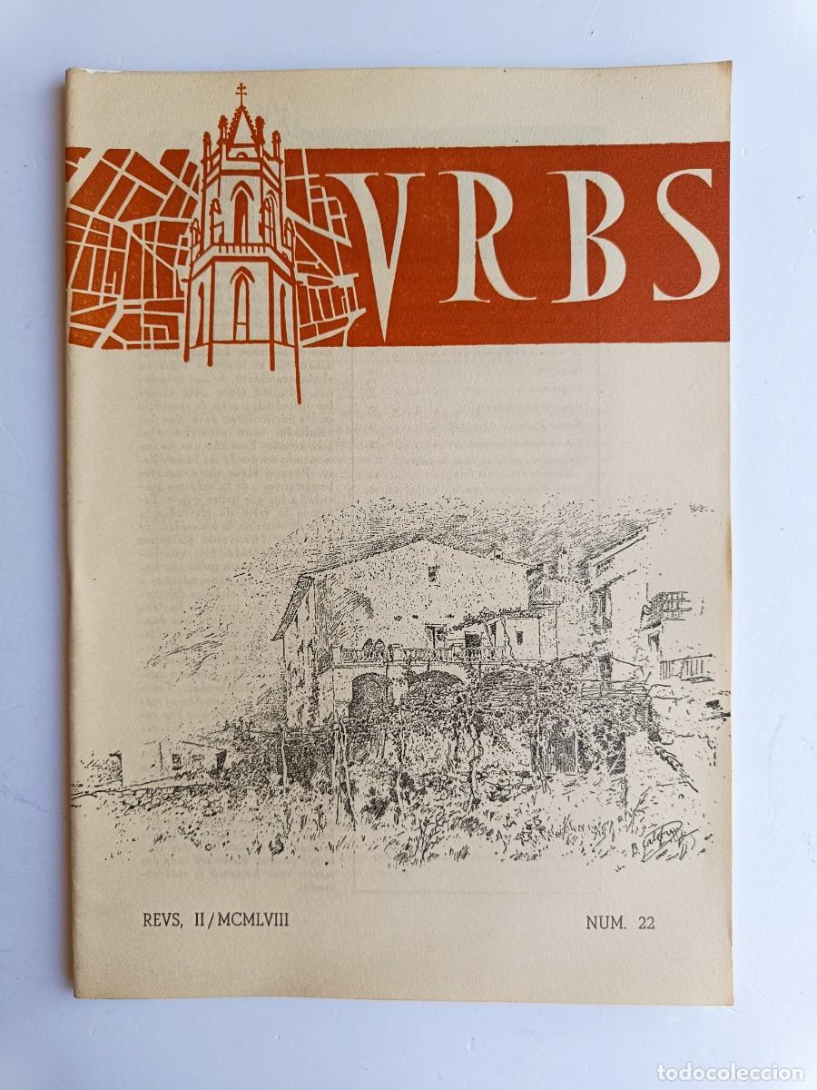 Coleccionismo de revistas y peri&oacute;dicos: REVISTA URBS - REUS - NUMERO 89 - FEBRERO 1958 - DISPONGO DE OTROS NUMEROS DE REVISTAS URBS.