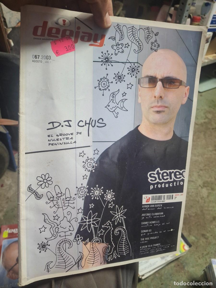 Coleccionismo de revistas y peri&oacute;dicos: Antigua revista Magazine Deejay Agosto A&ntilde;o 7 067 - 2003 DJ Chus