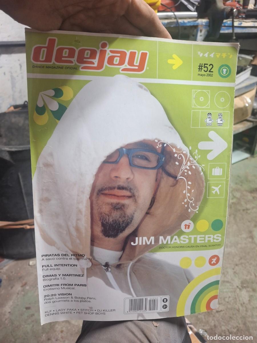 Coleccionismo de revistas y peri&oacute;dicos: Antigua revista Dance Magazine Oficial Deejay Mayo 2002 - 52 - Jum Masters