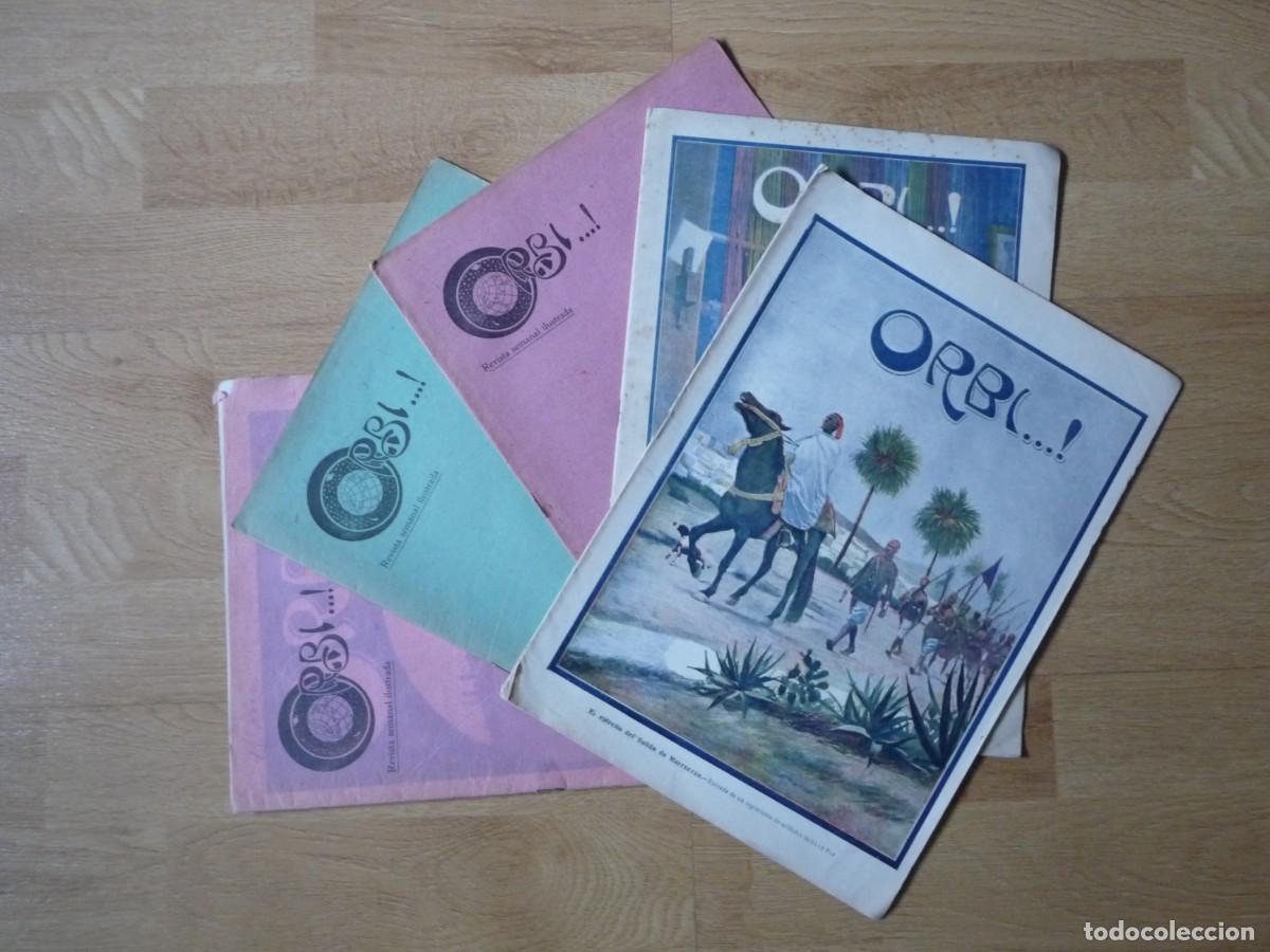 Collection Magazines and Newspapers: LOTE 5 REVISTAS ORBI