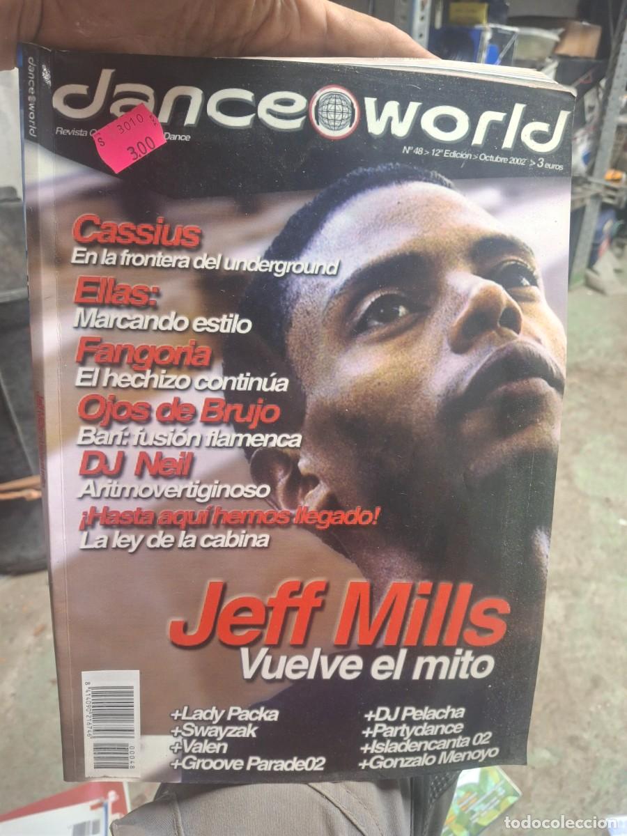 Coleccionismo de revistas y peri&oacute;dicos: Antigua revista Oficial Dance Magazine 48 12 edici&oacute;n Octubre 2002 Jeff Mills