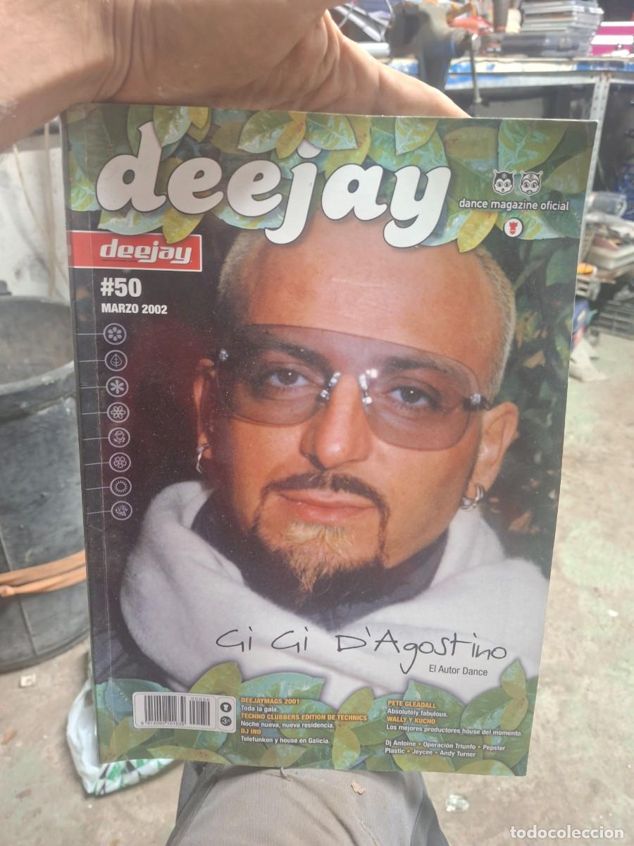 Coleccionismo de revistas y peri&oacute;dicos: Antigua revista Oficial Dance Magazine Deejay 50 Marzo 2002 Gi Gi D'Agostino