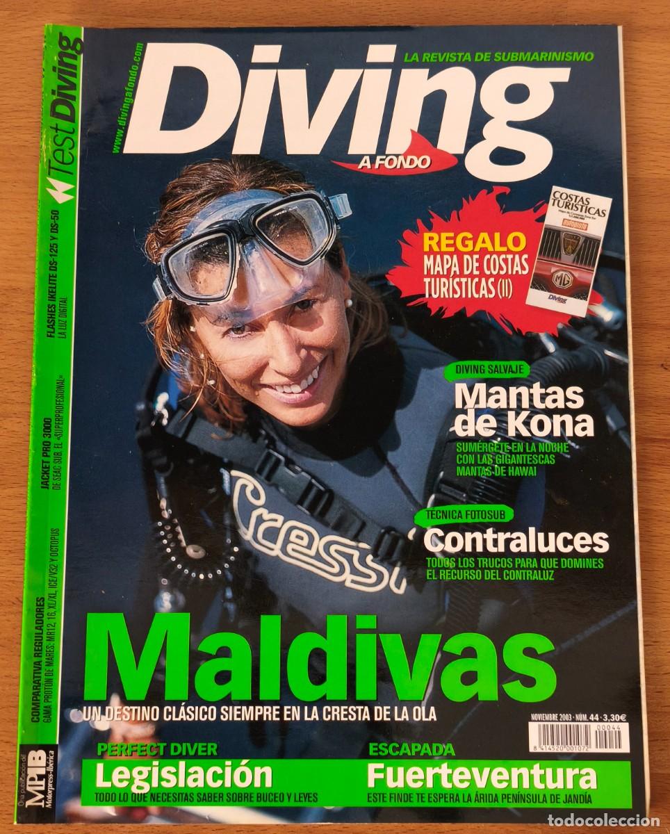 Collection Magazines and Newspapers: Revista Diving A Fondo - Maldivas N&ordm;44 - Noviembre 2003