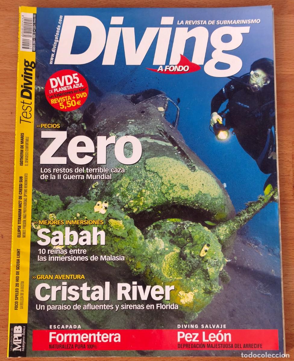 Collezionismo di Riviste e Giornali: Revista Diving A Fondo - Zero - N&ordm;53 - Agosto 2004