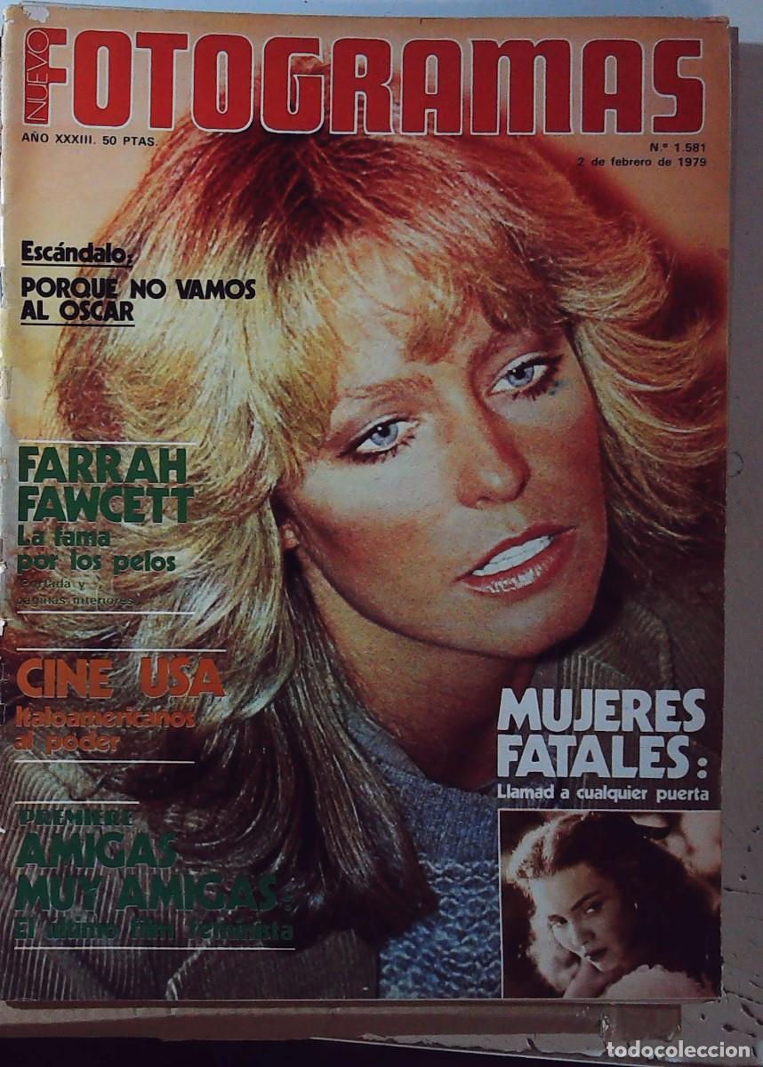 Coleccionismo de revistas y peri&oacute;dicos: RECORTE PORTADA FARRAH FAWCETT LOS ANGLEES DE CHARLIE