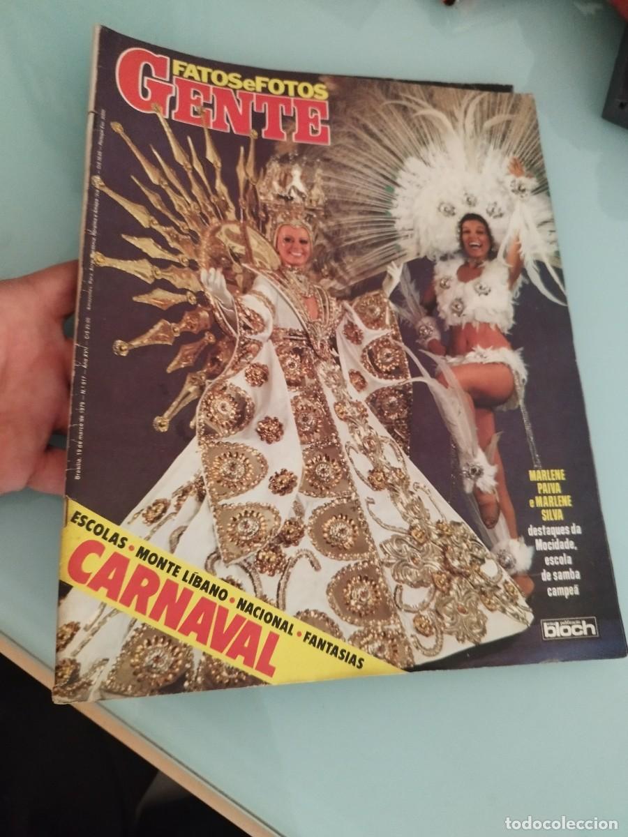 Coleccionismo de revistas y peri&oacute;dicos: revista brasile&ntilde;a Fatos & Fotos Gente del 19 de marzo de 1979.
