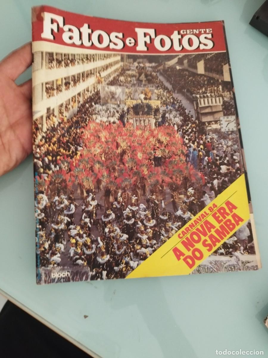 Coleccionismo de revistas y peri&oacute;dicos: Revista brasile&ntilde;a Fatos e Fotos Gente destaca el Carnaval de 1984.