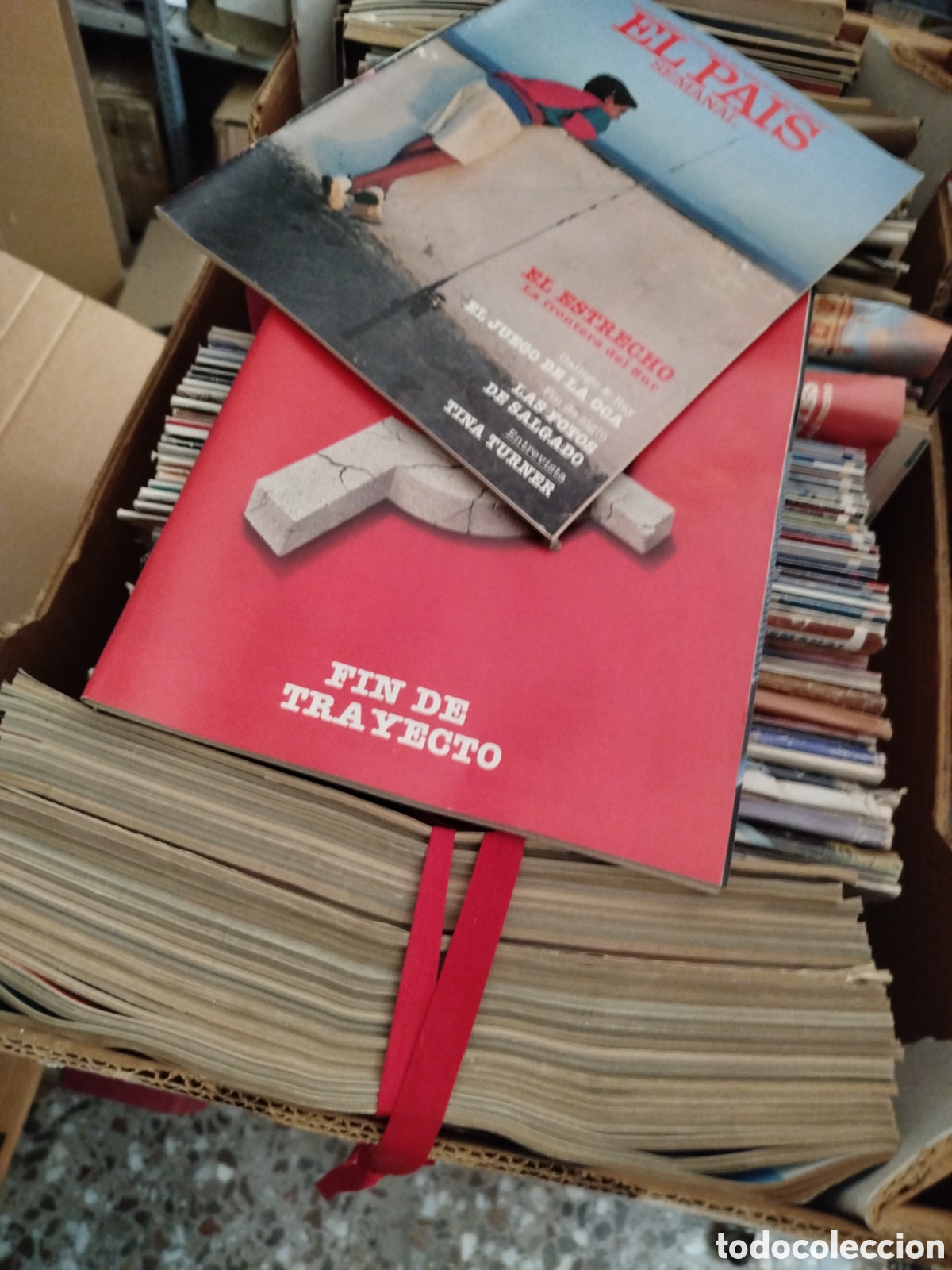 Coleccionismo de revistas y peri&oacute;dicos: El pa&iacute;s revista. Gran lote de revista del pa&iacute;s.