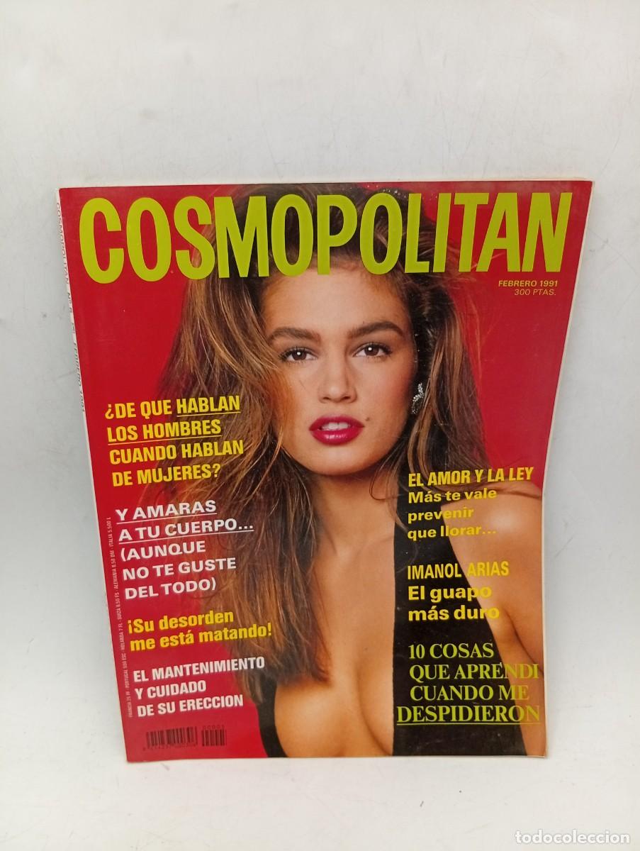 Coleccionismo de revistas y peri&oacute;dicos: REVISTA COSMOPOLITAN. N&ordm; 5. A&Ntilde;O 1991. IMANOL AARIAS. DEMI MOORE. LYDIA BOSCH. SEXO Y OBESIDAD. VER