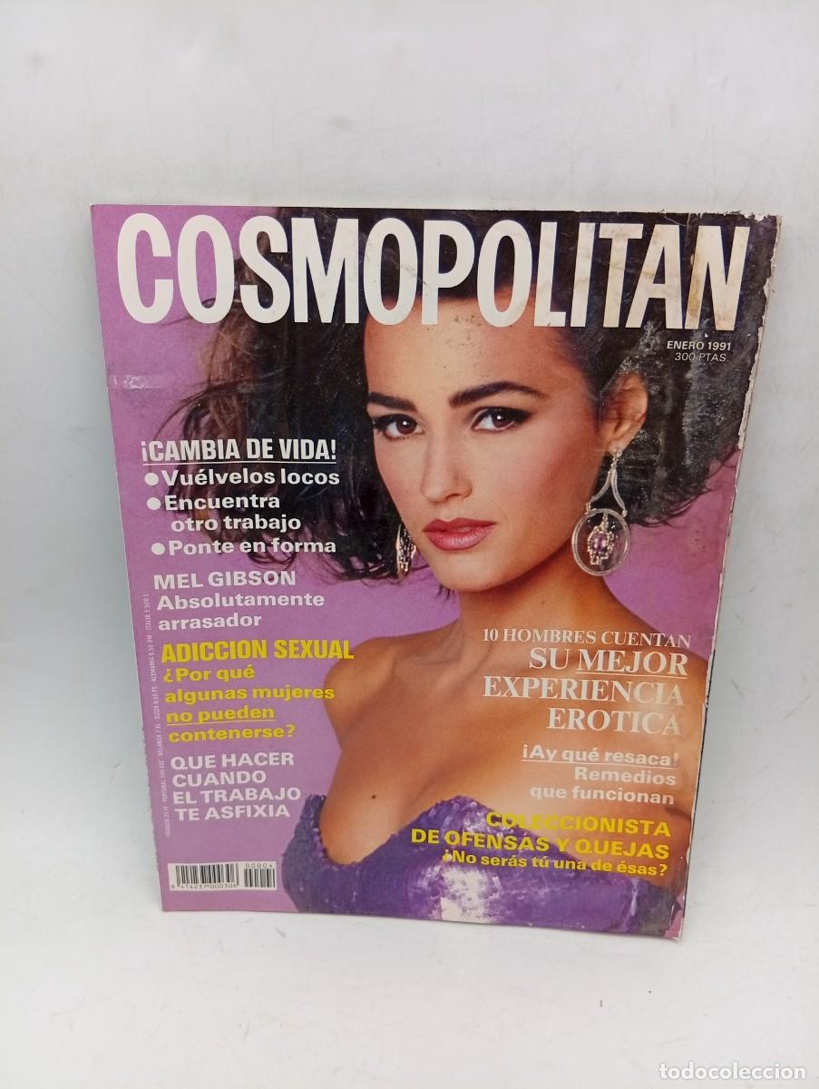 Coleccionismo de revistas y peri&oacute;dicos: REVISTA COSMOPOLITAN. N&ordm;4. A&Ntilde;O 1991. ADICCION SEXUAL. MEL GIBSON. JUAN CUETO. EL LOOK DE LOS 60. VER