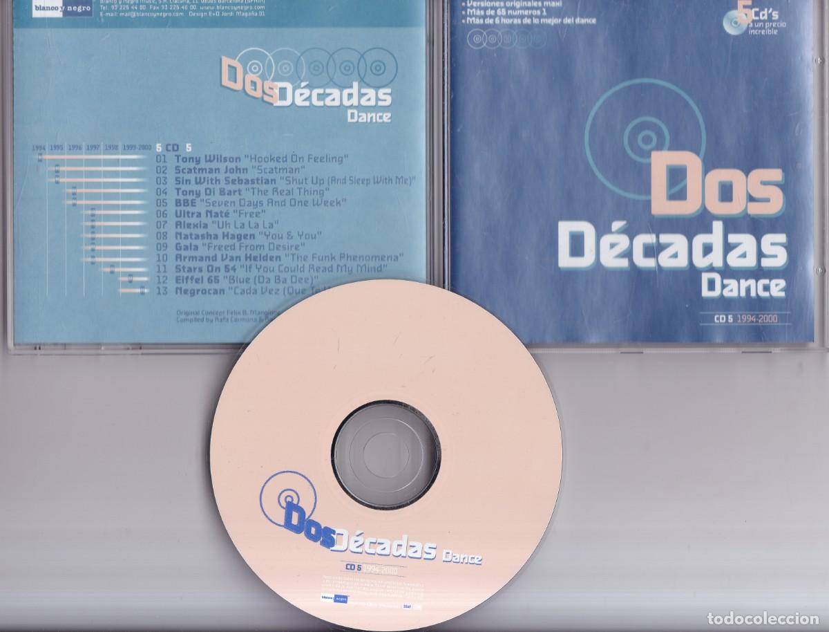Coleccionismo de revistas y peri&oacute;dicos: DOS D&Eacute;CADAS DANCE - CD - BLANCO Y NEGRO - CD5 1994-2000