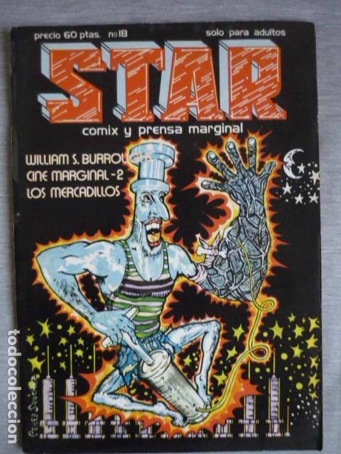 Collezionismo di Riviste e Giornali: STAR N&ordm; 18 REVISTA UNDERGROUND MARGINAL A&Ntilde;OS 70