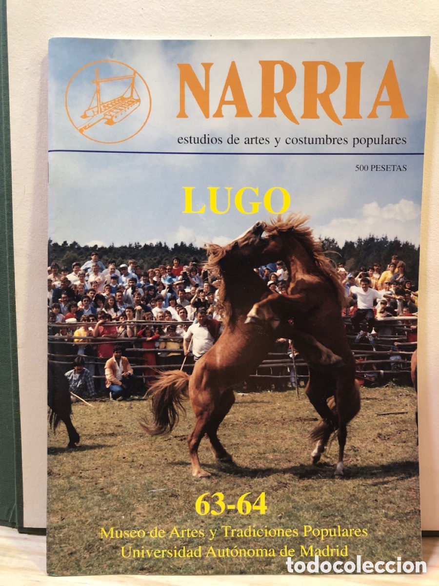 Sammeln von Zeitschriften und Zeitungen: Revista Narria: Estudios de artes y costumbres populares N&ordm;63-64