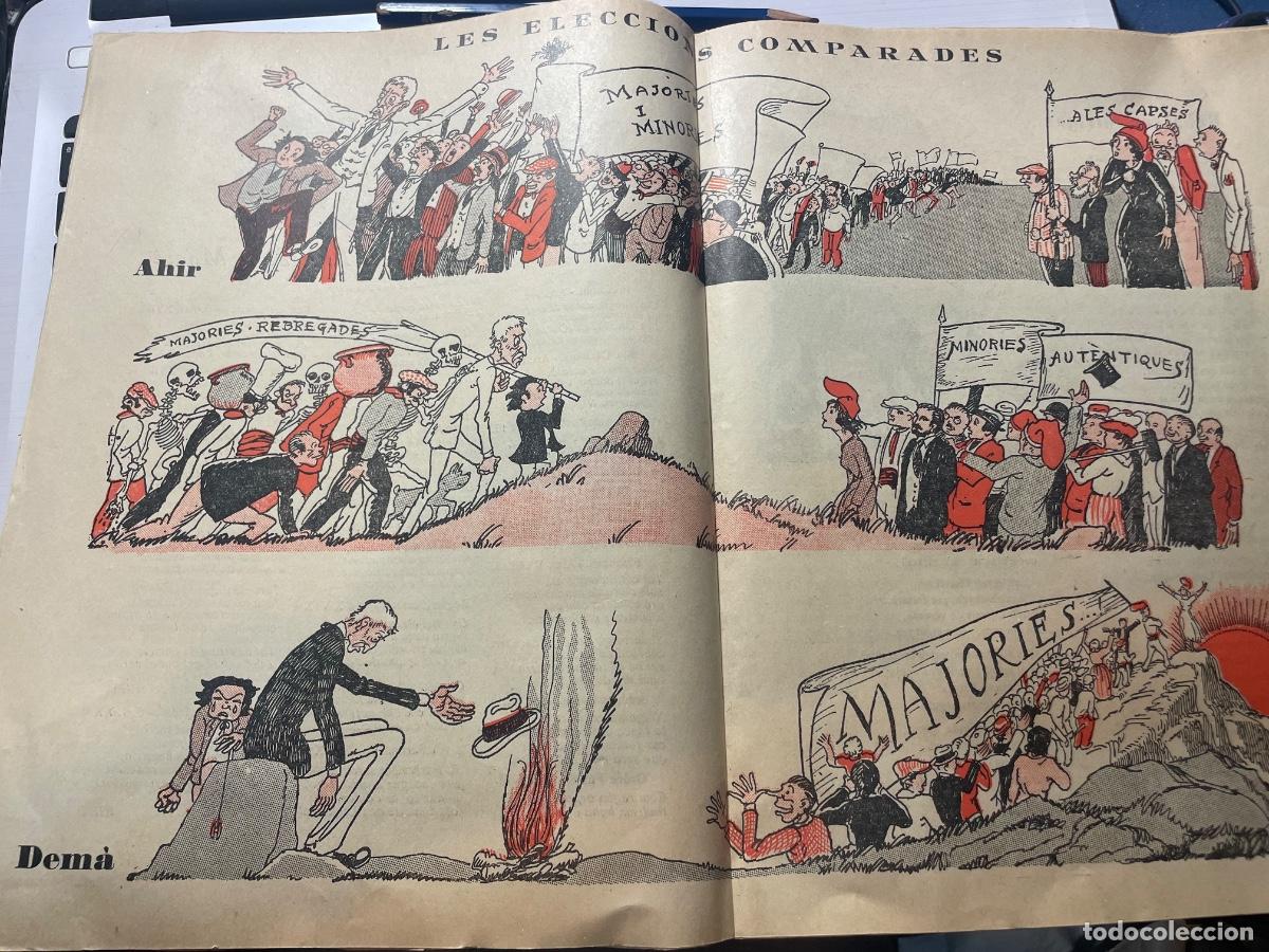 Coleccionismo de revistas y peri&oacute;dicos: ANTIGUA PUBLICACI&Oacute;N - D.I.C. ANY II N&ordm; 75 - L'ESQUERRA HA GUANYAT .... AMB 50.000 VOTS MENYS