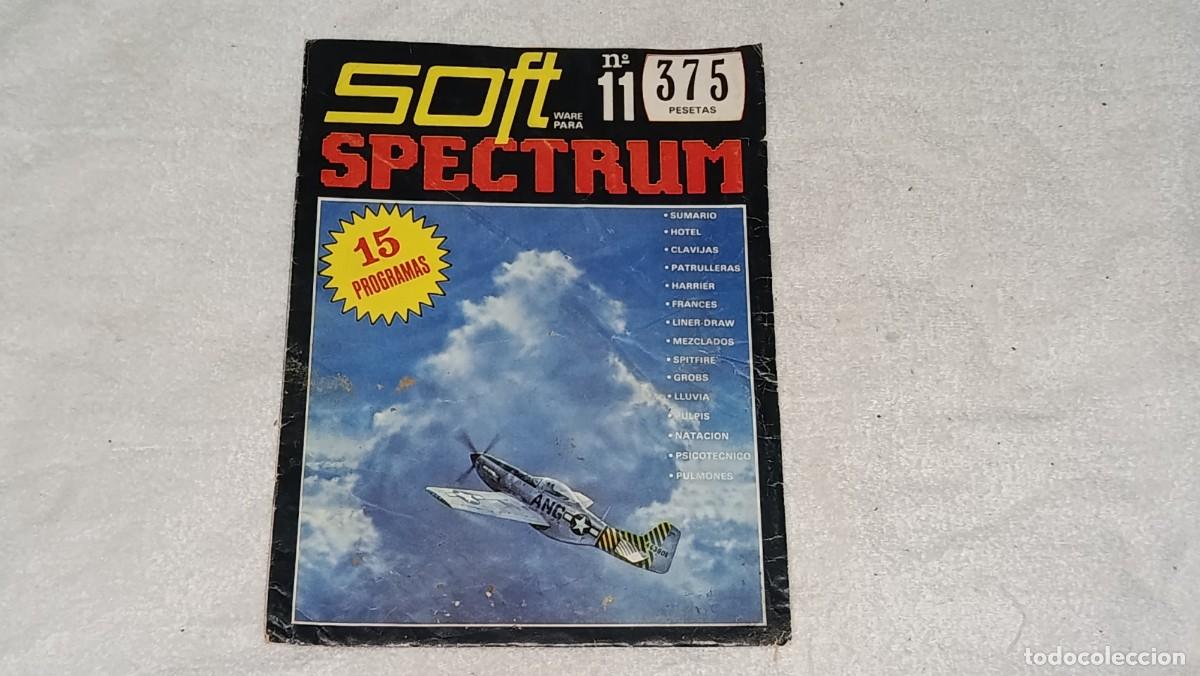 Coleccionismo de revistas y peri&oacute;dicos: ANTIGUA REVISTA PC SOFTWARE SPECTRUM SOFT SPECTRUM N&ordm; 11 15 PROGRAMAS EDITORIAL GTS RBA A&Ntilde;O 1985