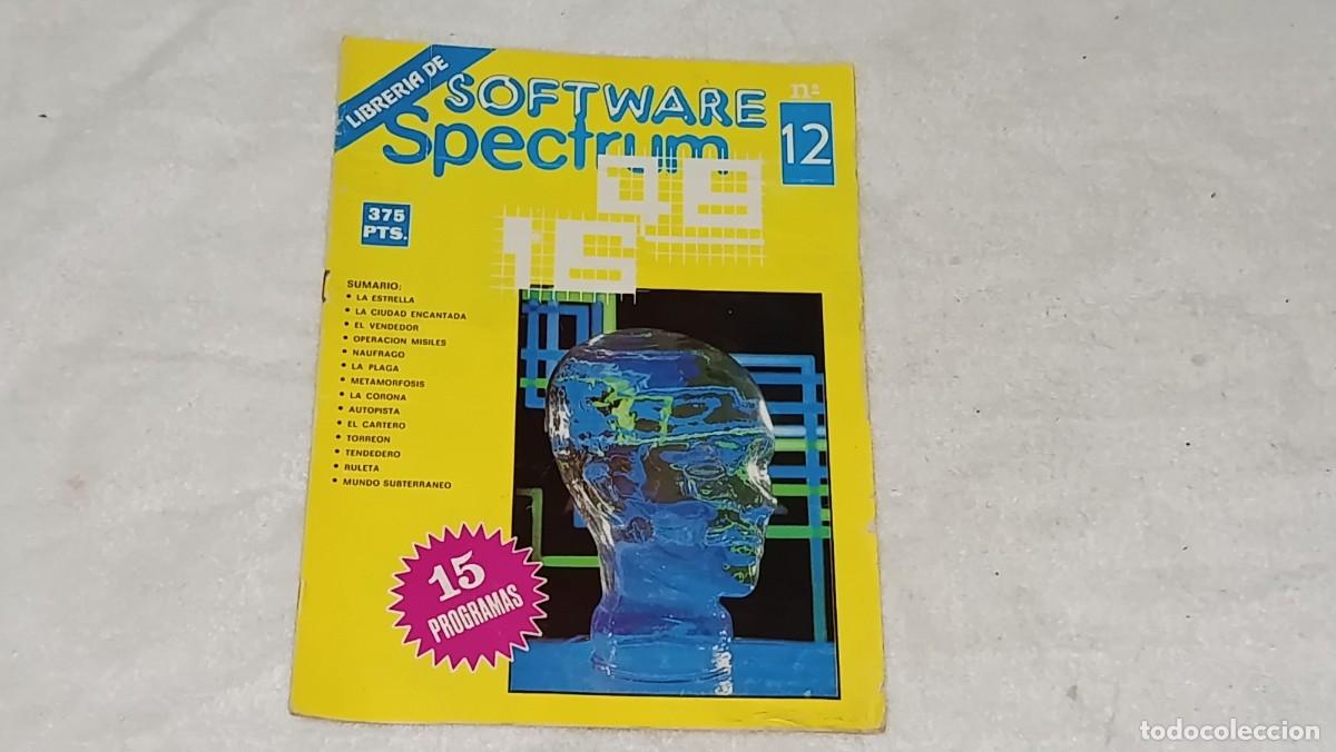 Coleccionismo de revistas y peri&oacute;dicos: ANTIGUA REVISTA PC LIBRERIA DE SOFTWARE SPECTRUM N&ordm; 12 15 PROGRAMAS EDITORIAL GTS A&Ntilde;O 1985