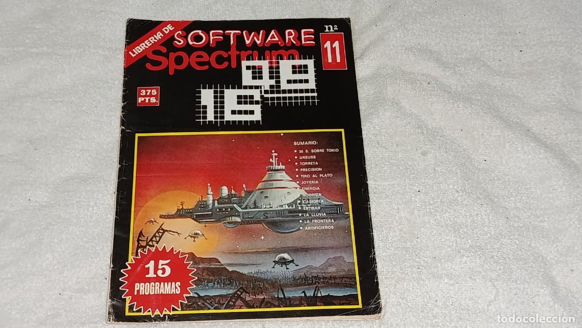 Coleccionismo de revistas y peri&oacute;dicos: ANTIGUA REVISTA PC LIBRERIA DE SOFTWARE SPECTRUM N&ordm; 11 15 PROGRAMAS EDITORIAL GTS A&Ntilde;O 1985