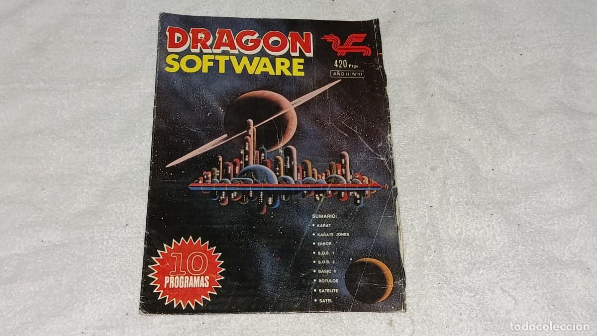 Coleccionismo de revistas y peri&oacute;dicos: ANTIGUA REVISTA PC DRAGON SOFTWARE A&Ntilde;O II N&ordm; 11 EDITORIAL GTS A&Ntilde;O 1985