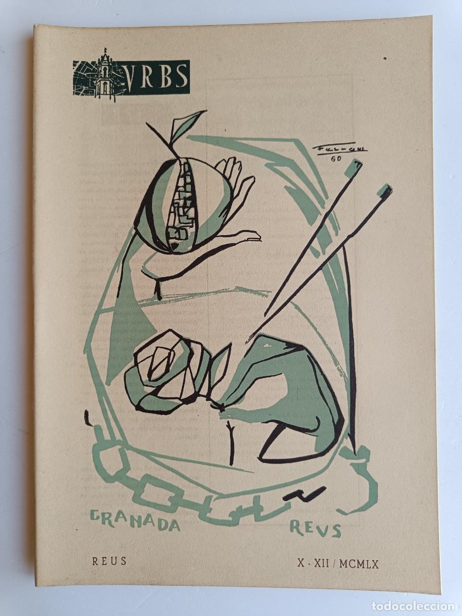 Coleccionismo de revistas y peri&oacute;dicos: REVISTA URBS - REUS - NUMERO 42 - OCT. - DIC. 1960 - DISPONGO DE OTROS NUMEROS DE REVISTAS URBS.