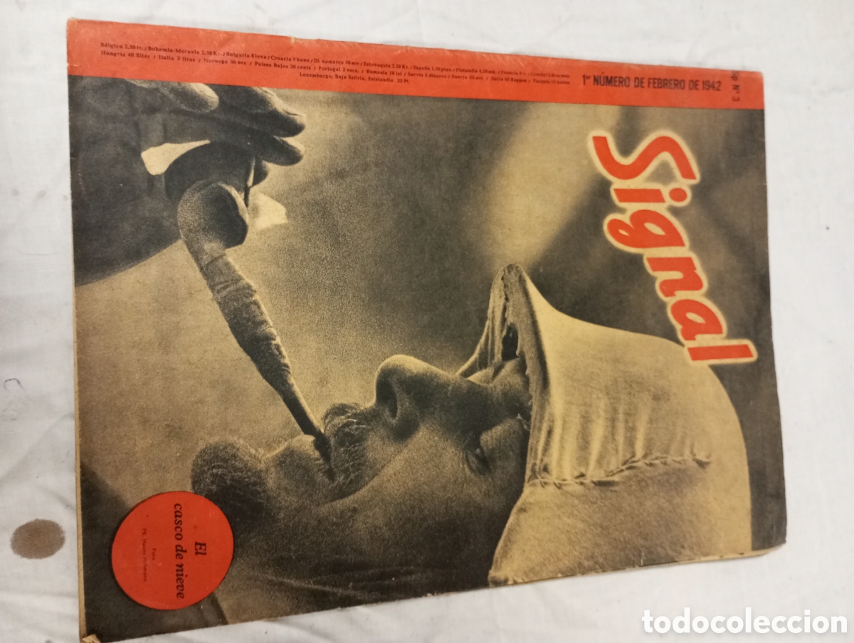 Coleccionismo de revistas y peri&oacute;dicos: Revista Signal febrero de 1942