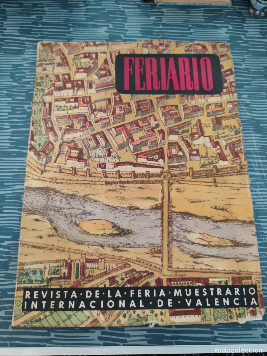 Coleccionismo de revistas y peri&oacute;dicos: FERIARIO, REVISTA DE LA FERIA MUESTRARIO INTERNACIONAL,NUM.16,MAYO 1952,VER FOTOS.