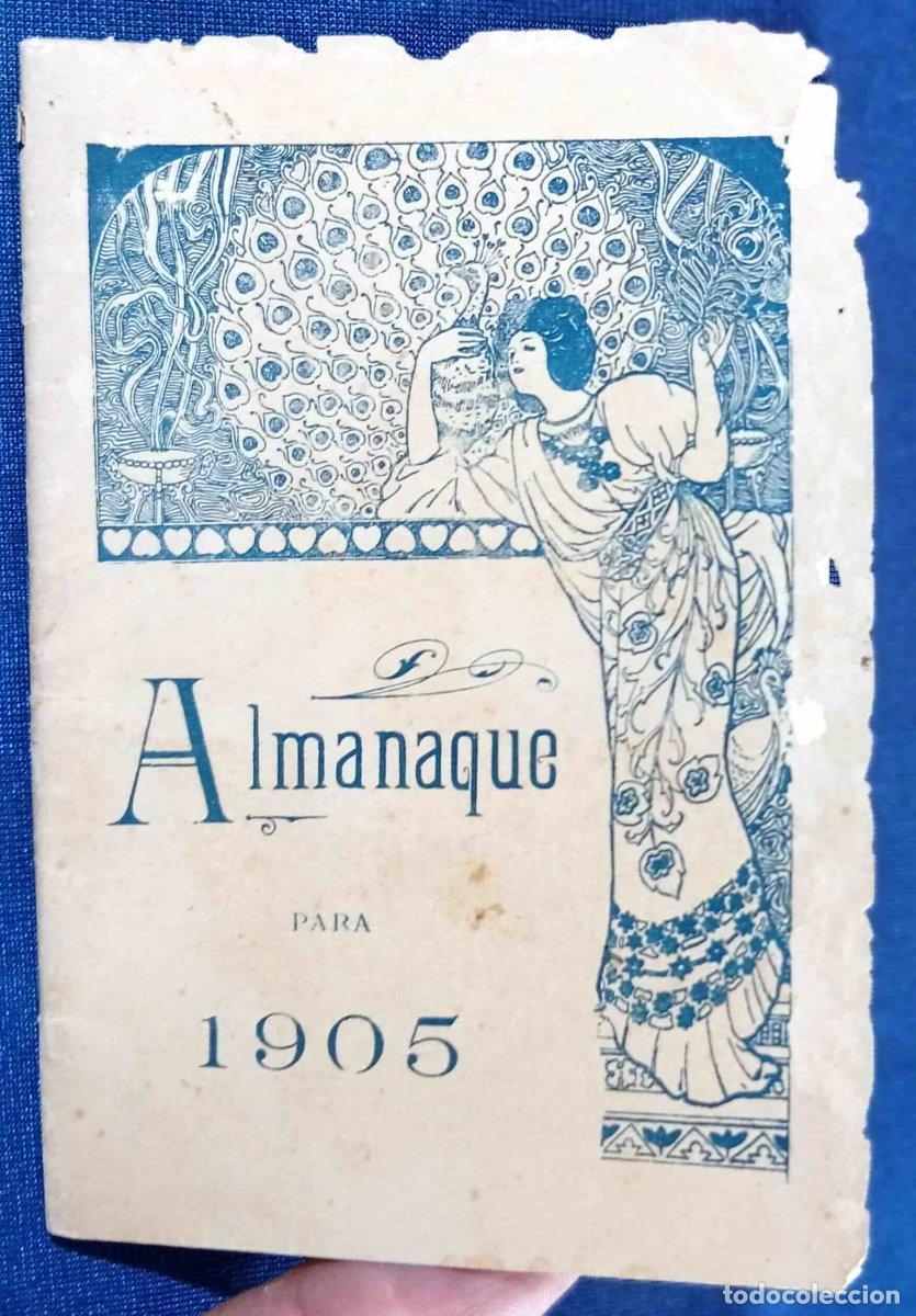 Coleccionismo de revistas y peri&oacute;dicos: ALMANAQUE PARA 1905. O. FRITZE (VIENA). ESMALTES, COLORES, BARNICES. REPRESENTANTE. V. INGRESA. B...