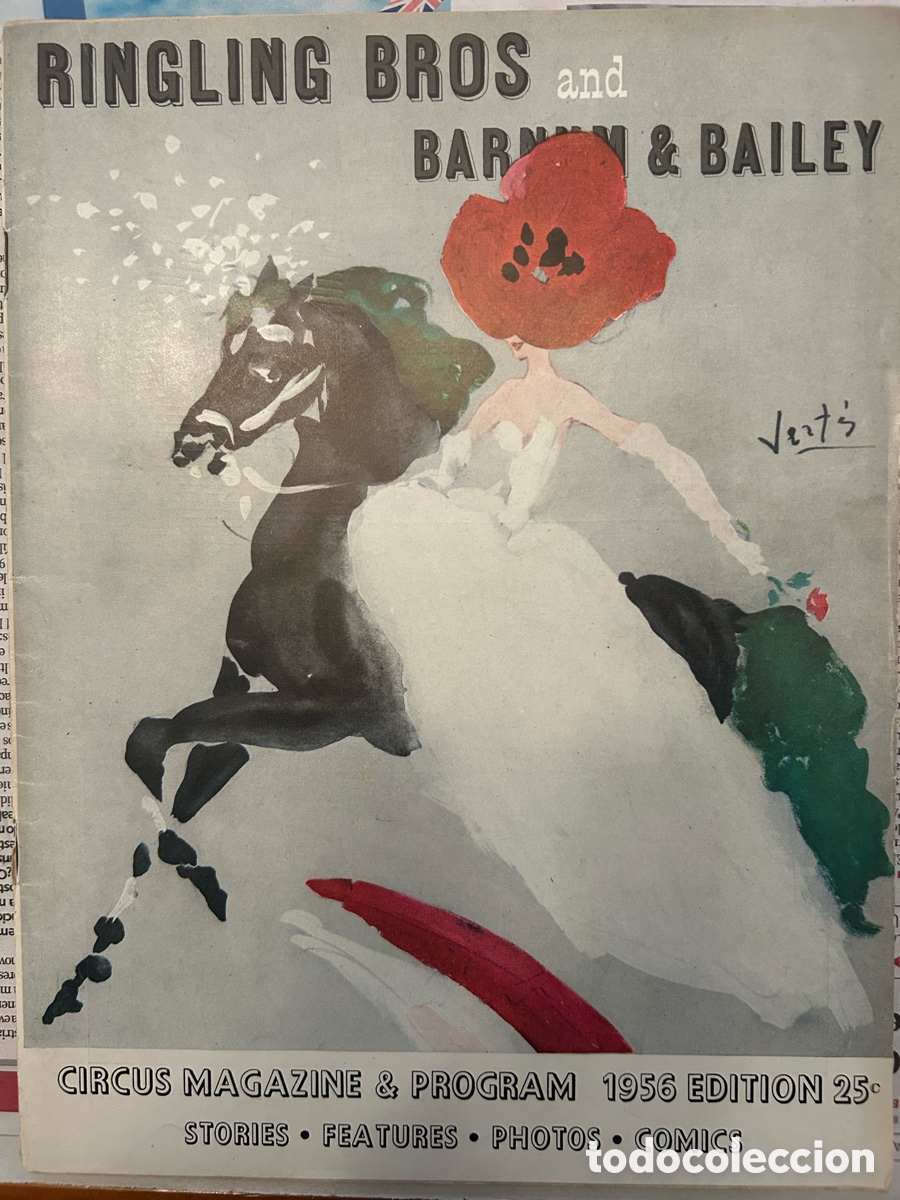 Colecionismo de Revistas e Jornais: Circus Magazine & Program en su edici&oacute;n de 1956.