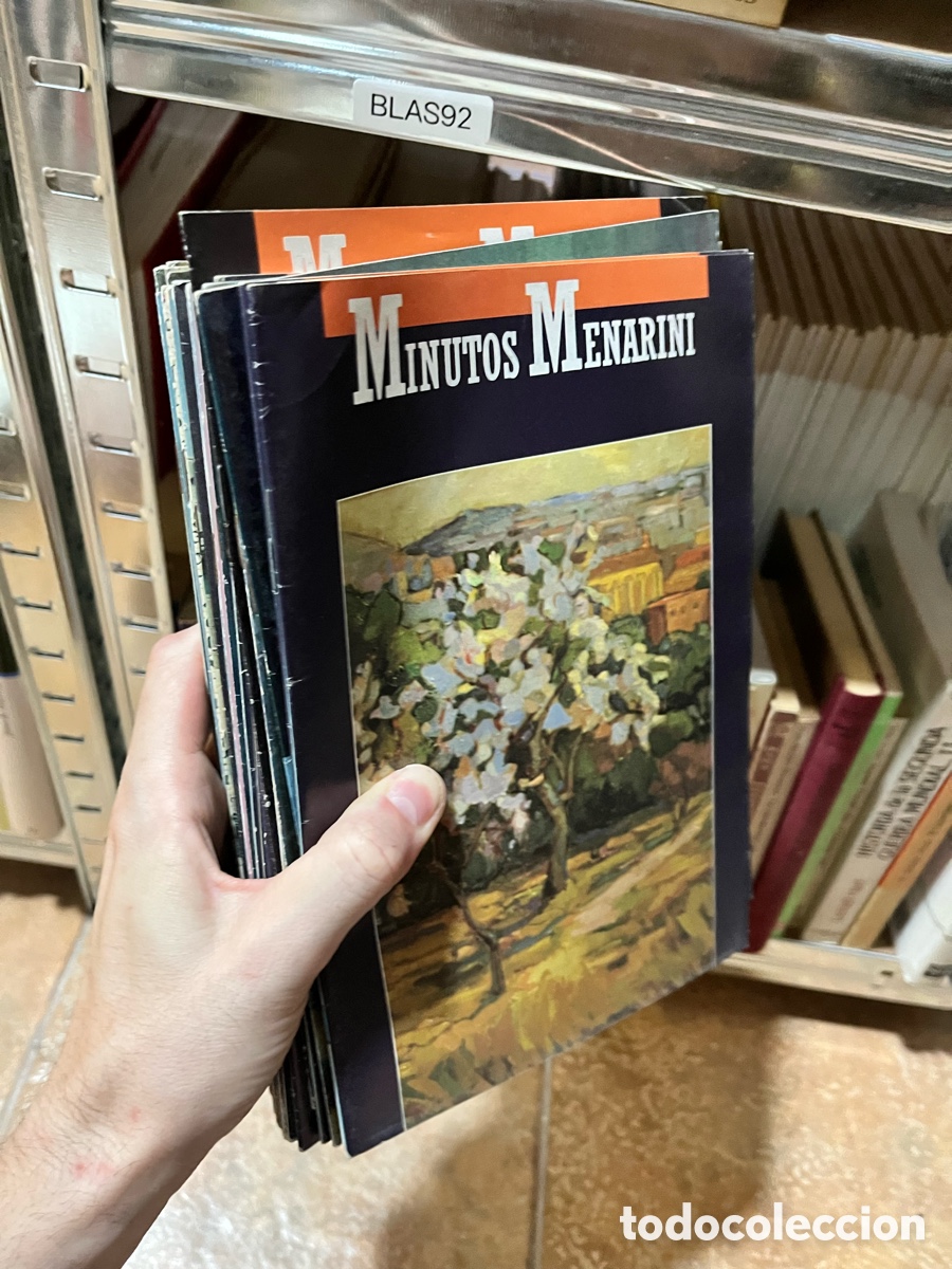 Sammeln von Zeitschriften und Zeitungen: Blas92 gran lote de revistas Minutos Menarini - revista de historia y medicina