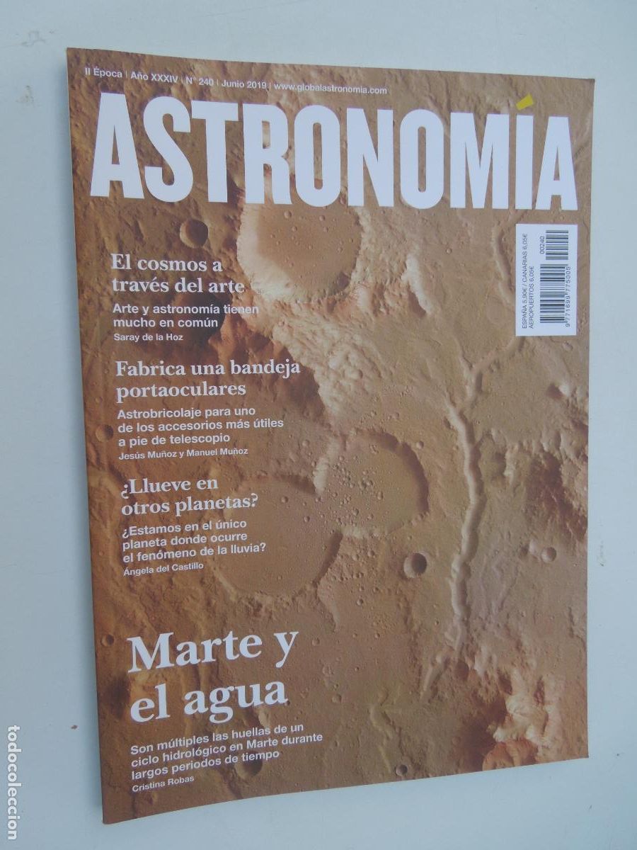 Coleccionismo de revistas y peri&oacute;dicos: ASTRONOMIA REVISTA N&ordm; 240 -JUNIO -2019- MARTE Y EL AGUA