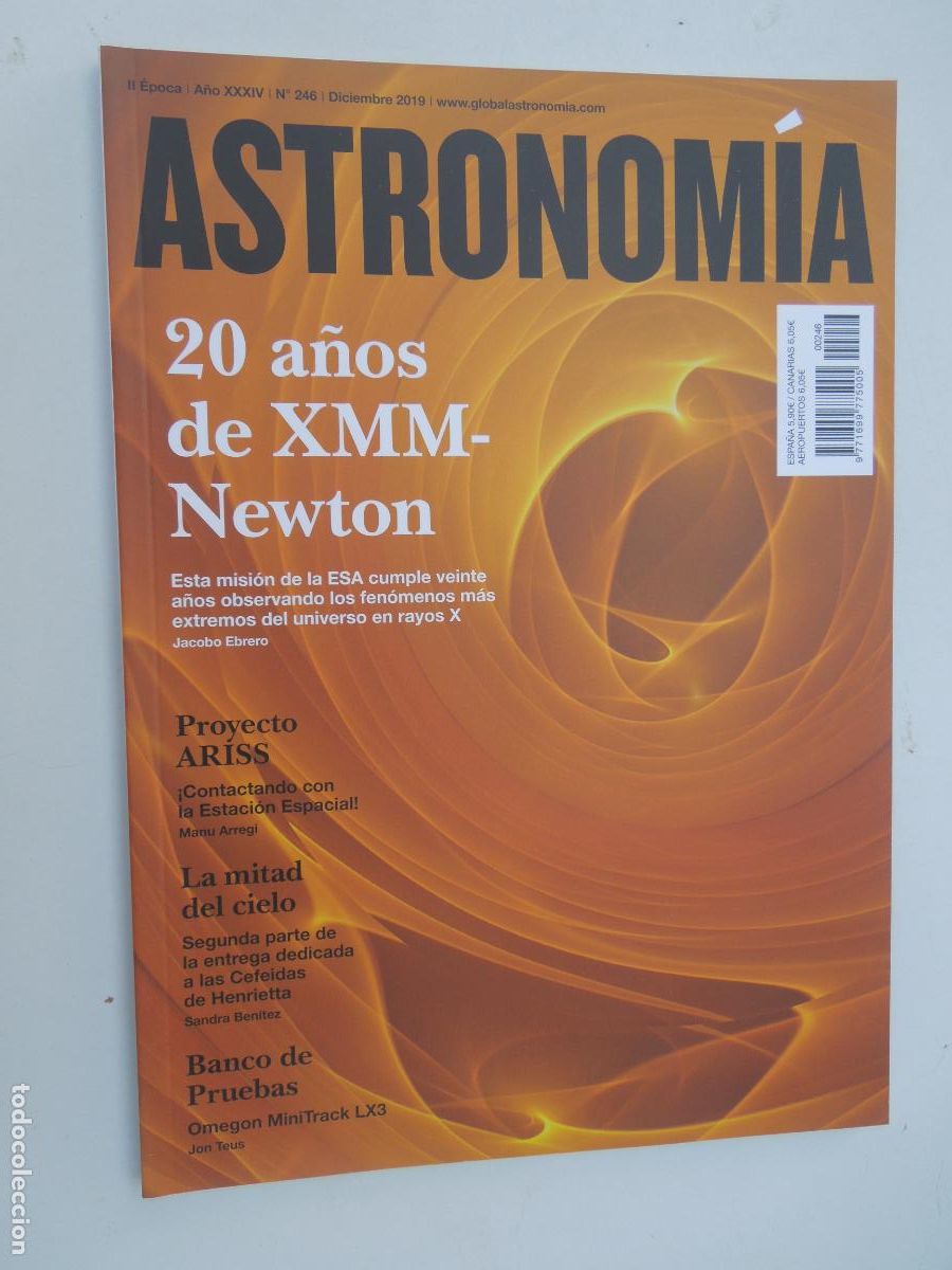 Coleccionismo de revistas y peri&oacute;dicos: ASTRONOMIA REVISTA N&ordm; 246- DICIEMBRE -2019-20 A&Ntilde;OS DE XMM-NEWTON