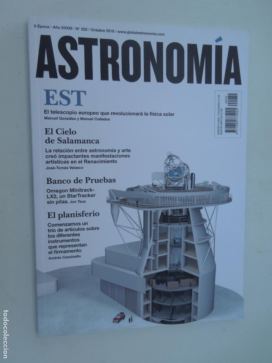 Collection Magazines and Newspapers: ASTRONOMIA REVISTA N&ordm; 232- OCTUBRE - 2018 -EST , EL TESCOPIO EUROPEO
