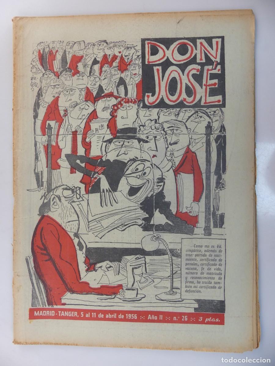 Sammeln von Zeitschriften und Zeitungen: SEMANARIO DE HUMOR DON JOSE NUMERO 26