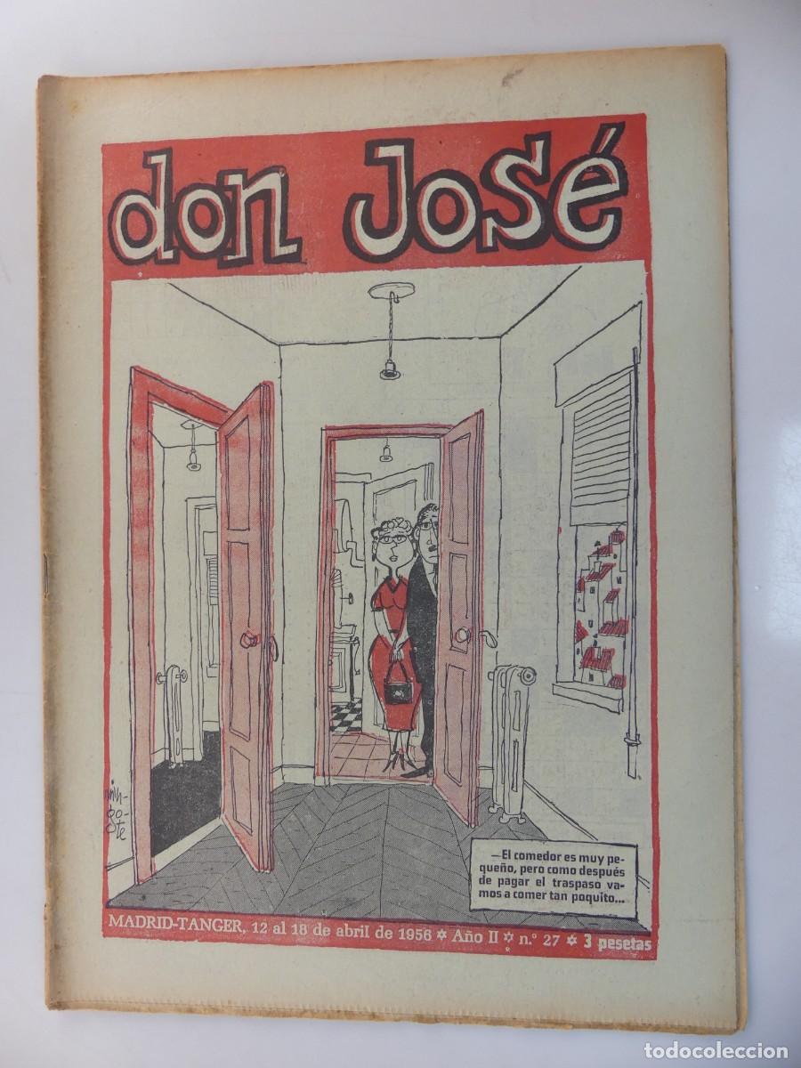 Sammeln von Zeitschriften und Zeitungen: SEMANARIO DE HUMOR DON JOSE NUMERO 27