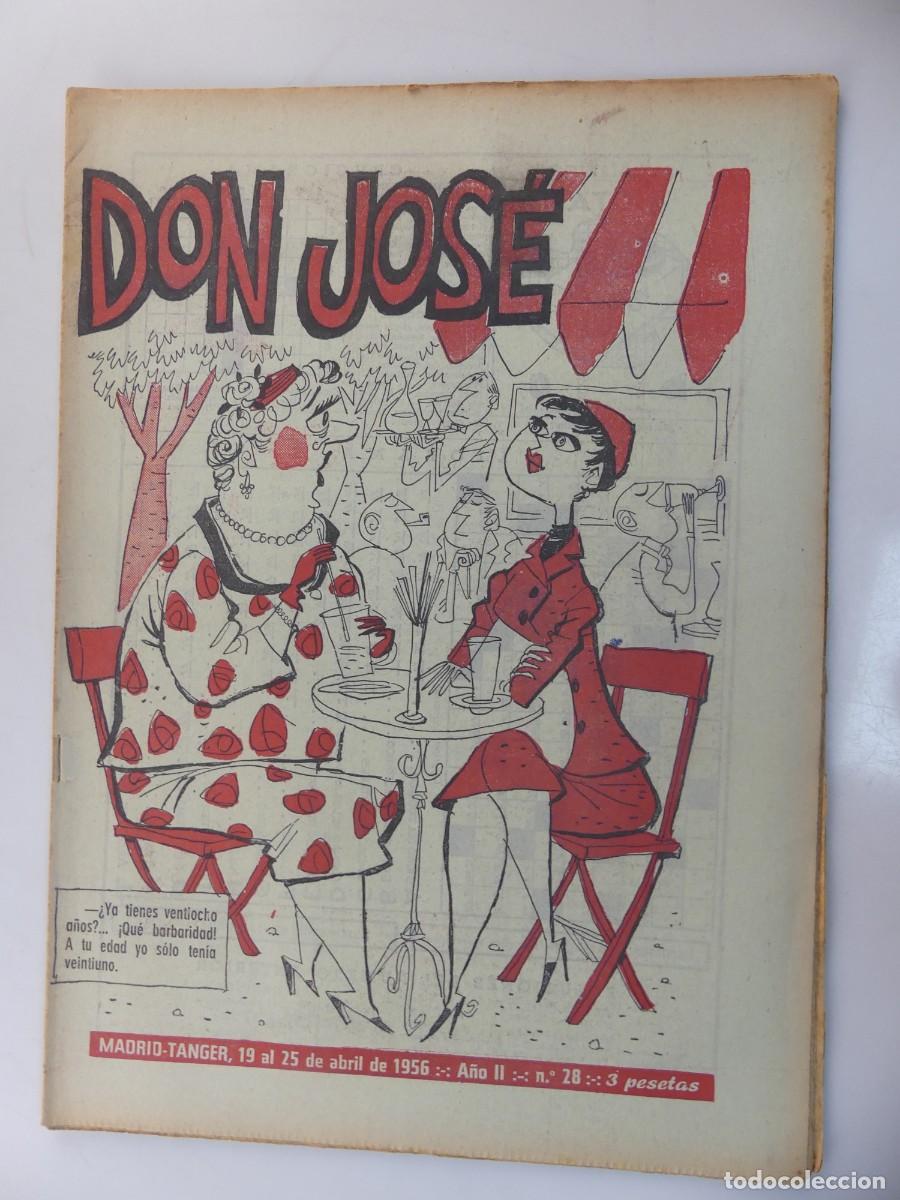 Sammeln von Zeitschriften und Zeitungen: SEMANARIO DE HUMOR DON JOSE NUMERO 28