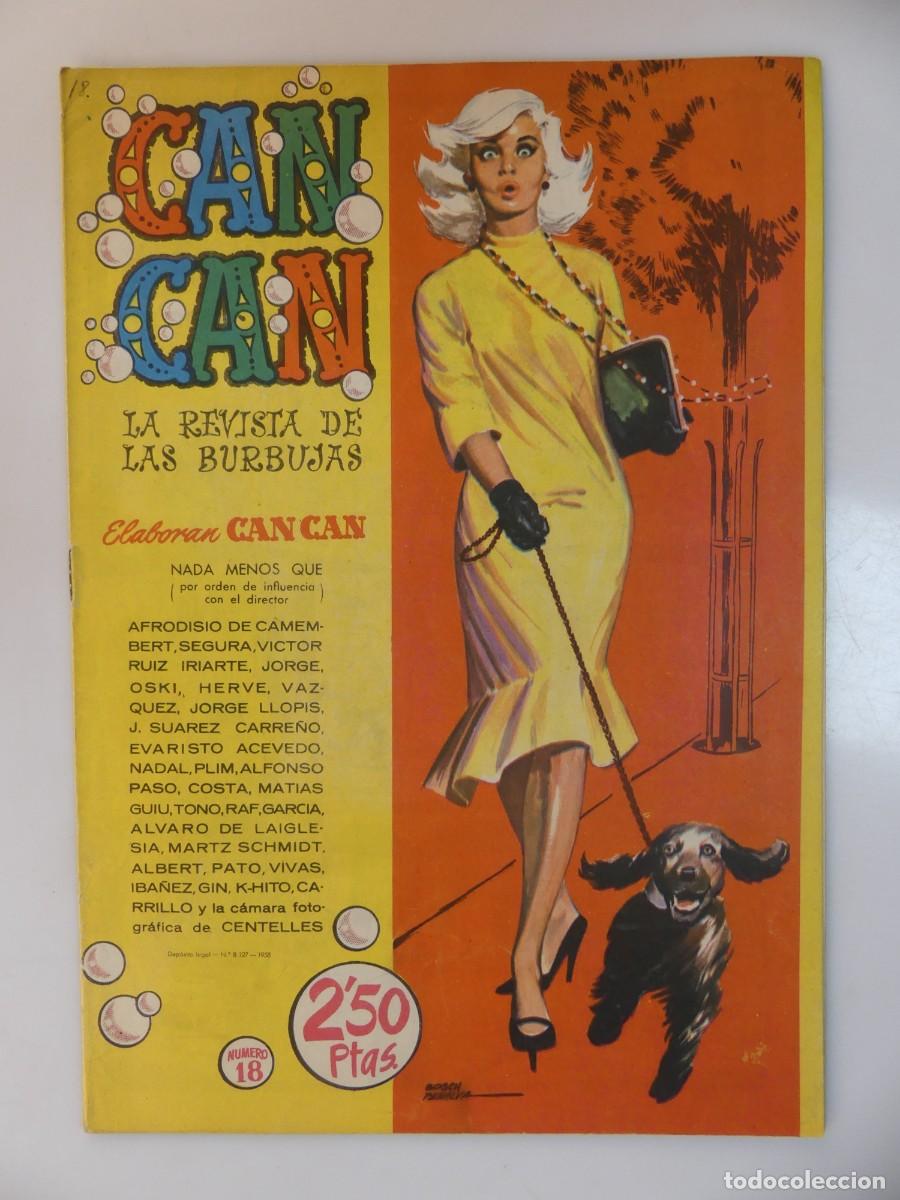 Sammeln von Zeitschriften und Zeitungen: CAN CAN LA REVISTA DE LAS BURBUJAS -SEMANARIO PARA MAYORES NUMERO 18