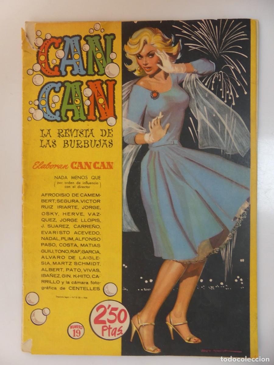 Sammeln von Zeitschriften und Zeitungen: CAN CAN LA REVISTA DE LAS BURBUJAS -SEMANARIO PARA MAYORES NUMERO 19