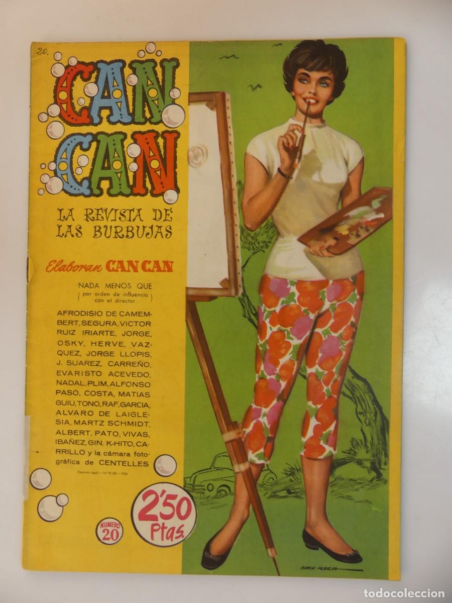 Sammeln von Zeitschriften und Zeitungen: CAN CAN LA REVISTA DE LAS BURBUJAS -SEMANARIO PARA MAYORES NUMERO 20