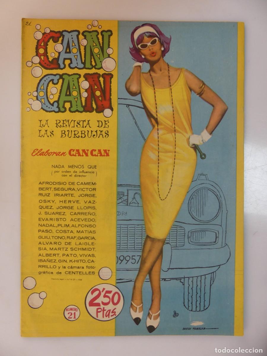 Sammeln von Zeitschriften und Zeitungen: CAN CAN LA REVISTA DE LAS BURBUJAS -SEMANARIO PARA MAYORES NUMERO 21