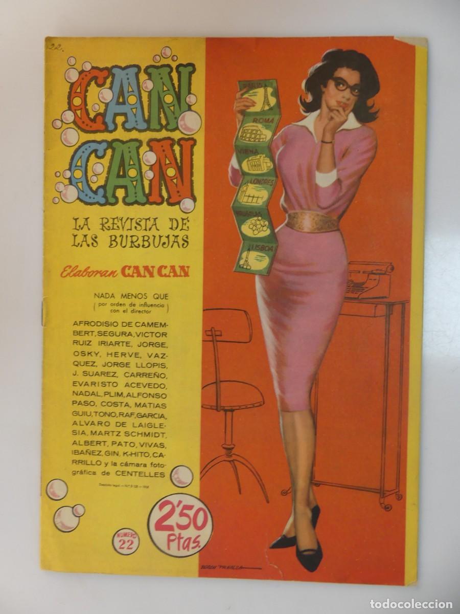 Sammeln von Zeitschriften und Zeitungen: CAN CAN LA REVISTA DE LAS BURBUJAS -SEMANARIO PARA MAYORES NUMERO 22