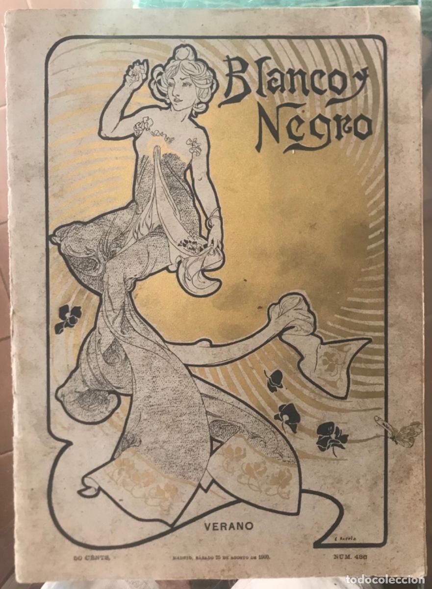 Sammeln von Zeitschriften und Zeitungen: BLANCO Y NEGRO - 1900 - Especial VERANO - Madrid, s&aacute;bado 25 de agosto -