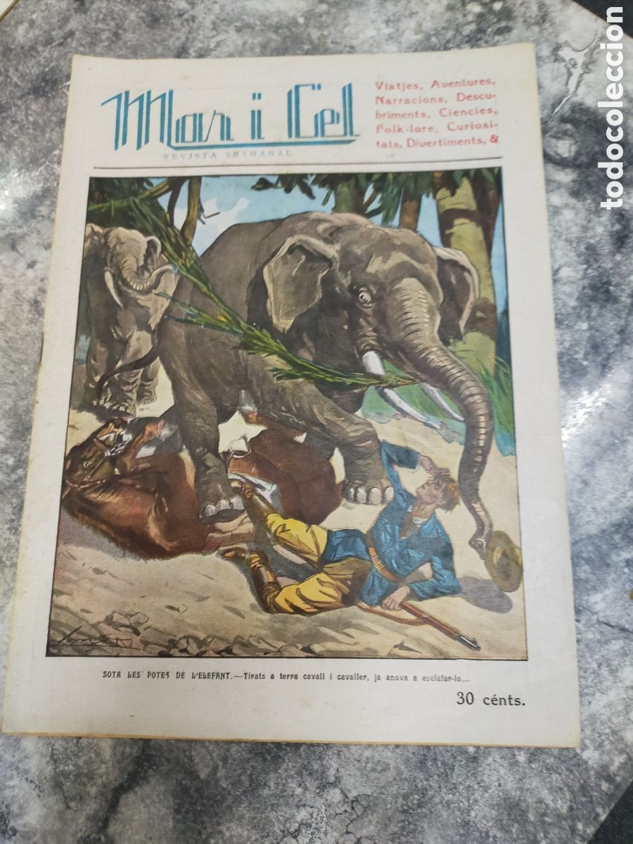 Sammeln von Zeitschriften und Zeitungen: MAR I CEL REVISTA SETMANAL N&deg;8
