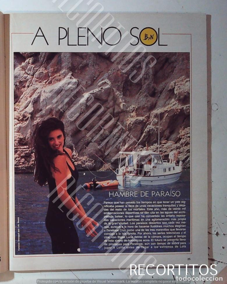 Collection Magazines and Newspapers: penelpe cruz los yates de los famosos en ibiza leopoldo calvo sotelo marta sanchez