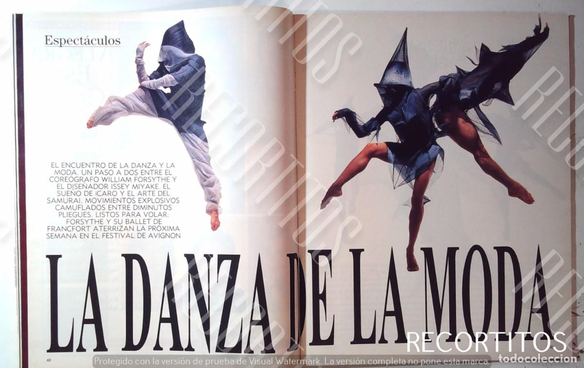 Colecionismo de Revistas e Jornais: william forsythe miyake issey