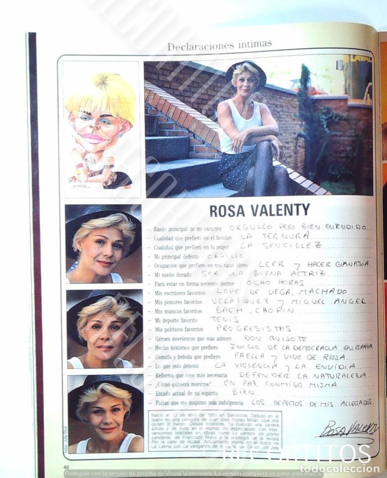 Colecionismo de Revistas e Jornais: las intimaidades de rosa valenty valenti