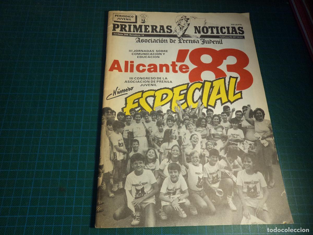 Collezionismo di Riviste e Giornali: Primeras noticias. Numero especial. Asociacion de Prensa Juvenil.