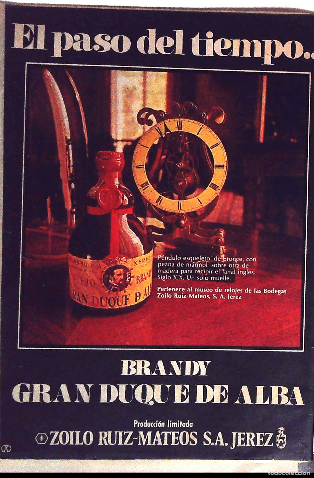 Collezionismo di Riviste e Giornali: gran duque de alba brandy