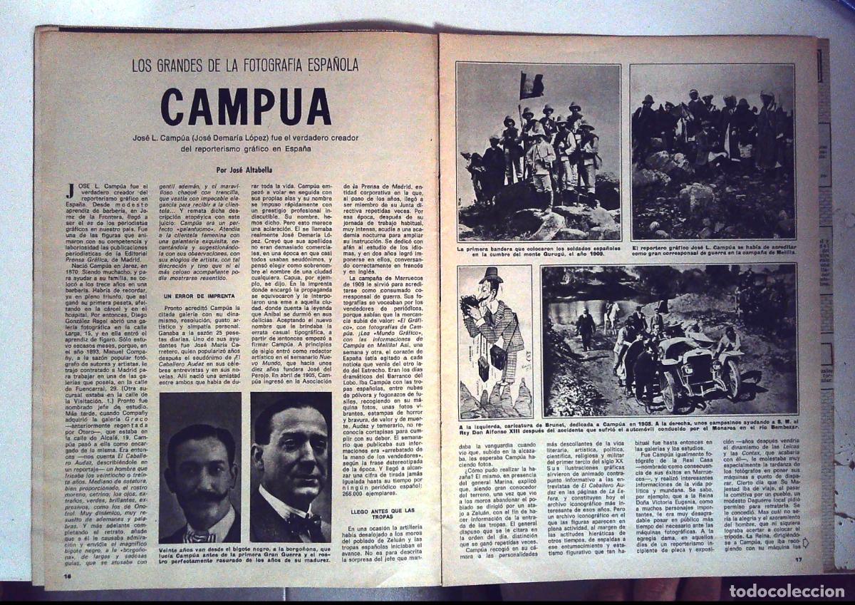 Collezionismo di Riviste e Giornali: campua los grandes de la fotografia espa&ntilde;ola el rey alfonso trece xiii
